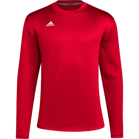 adidas Men's Icon Microfleece Long Sleeve Baseball Jacket Baseball Cage Jackets All