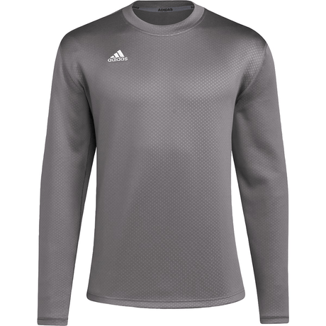 adidas Men's Icon Microfleece Long Sleeve Baseball Jacket Baseball Cage Jackets All