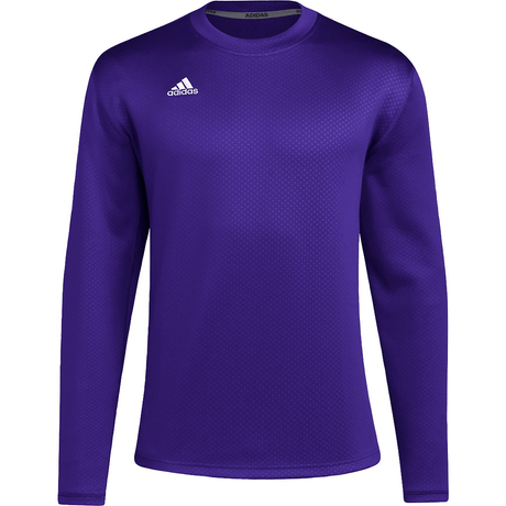 adidas Men's Icon Microfleece Long Sleeve Baseball Jacket Baseball Cage Jackets All