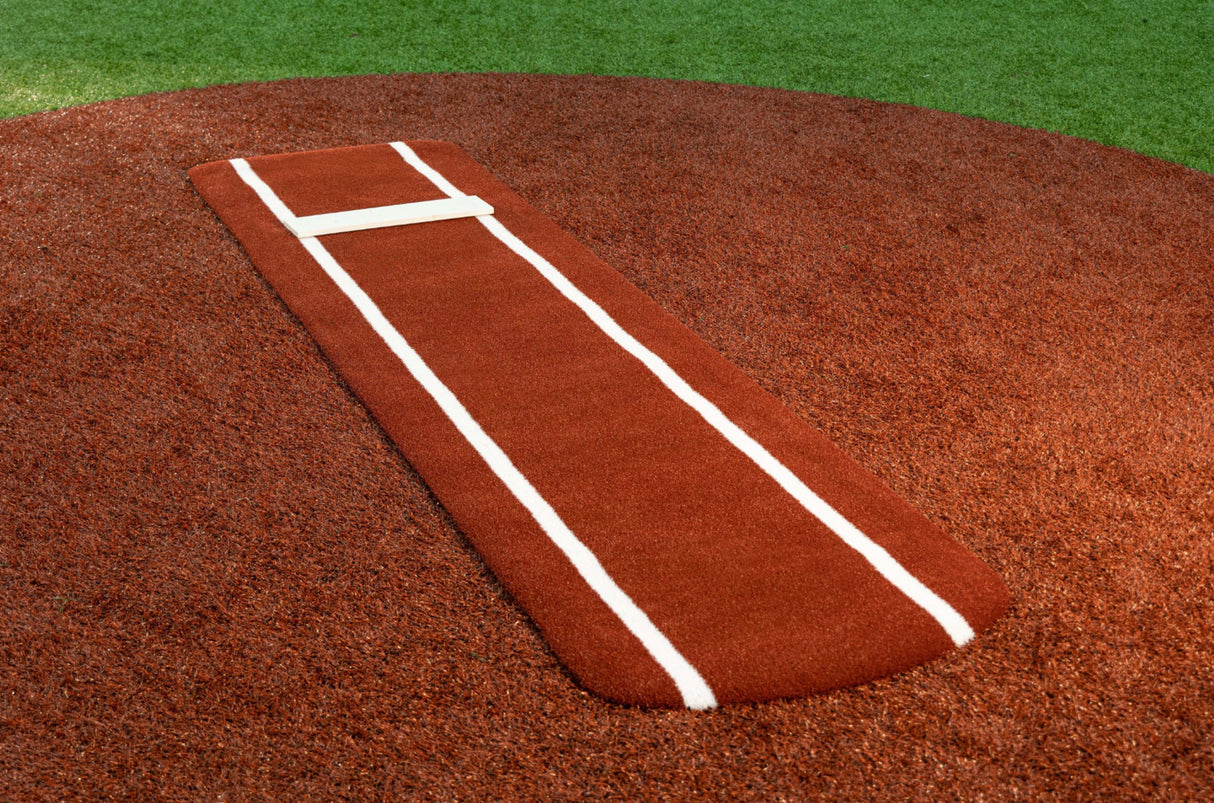 Portolite Softball Signature Practice Mat with Spikes-2