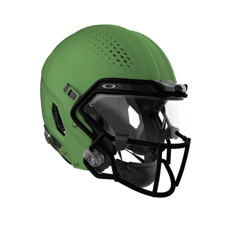 Vicis Zero2 Elite Youth Football Helmet with Titanium Facemask & Oakley Eye Shield Vicis
