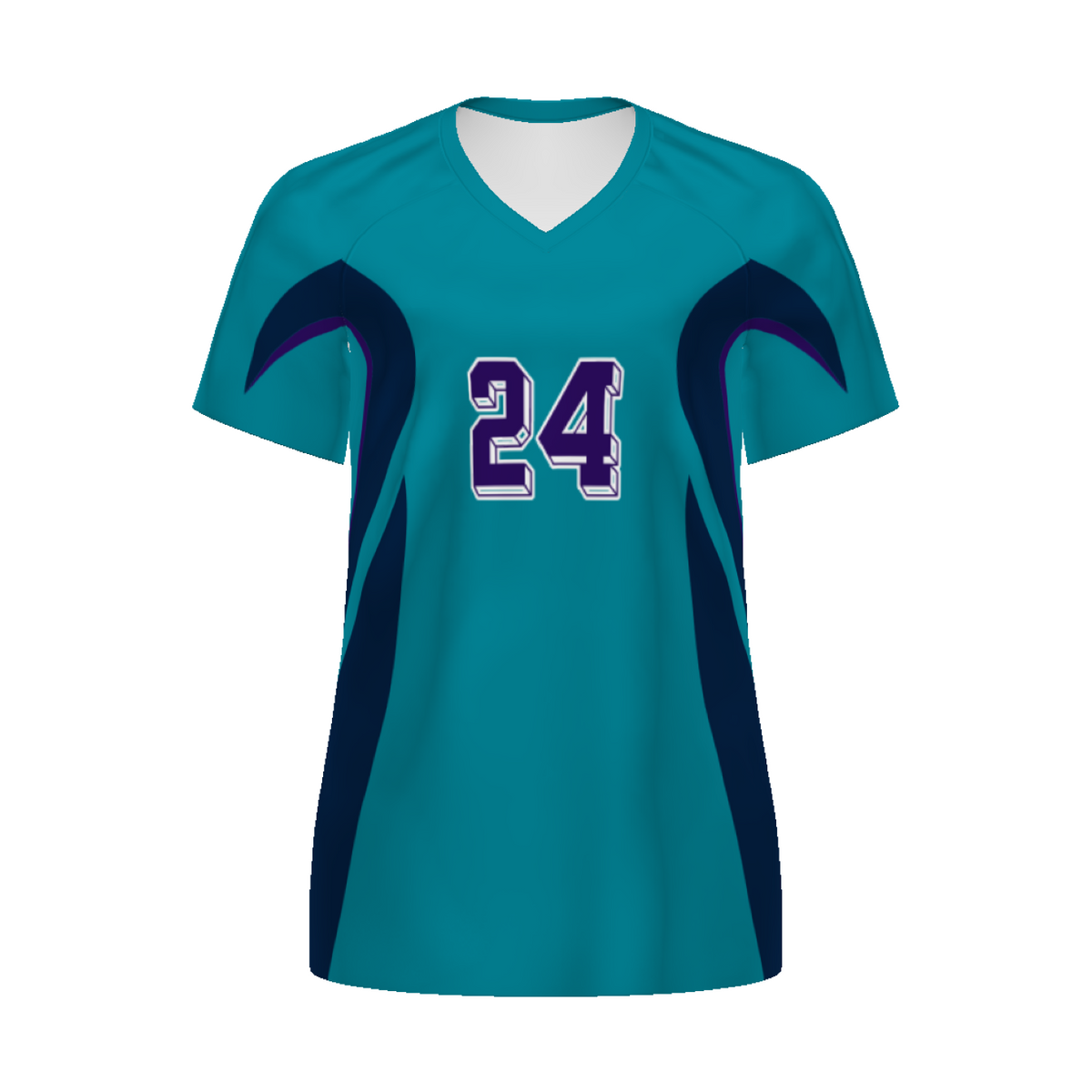 High Five Ladies Sublimated Turbo V-Neck Soccer Jersey Team Soccer Jerseys