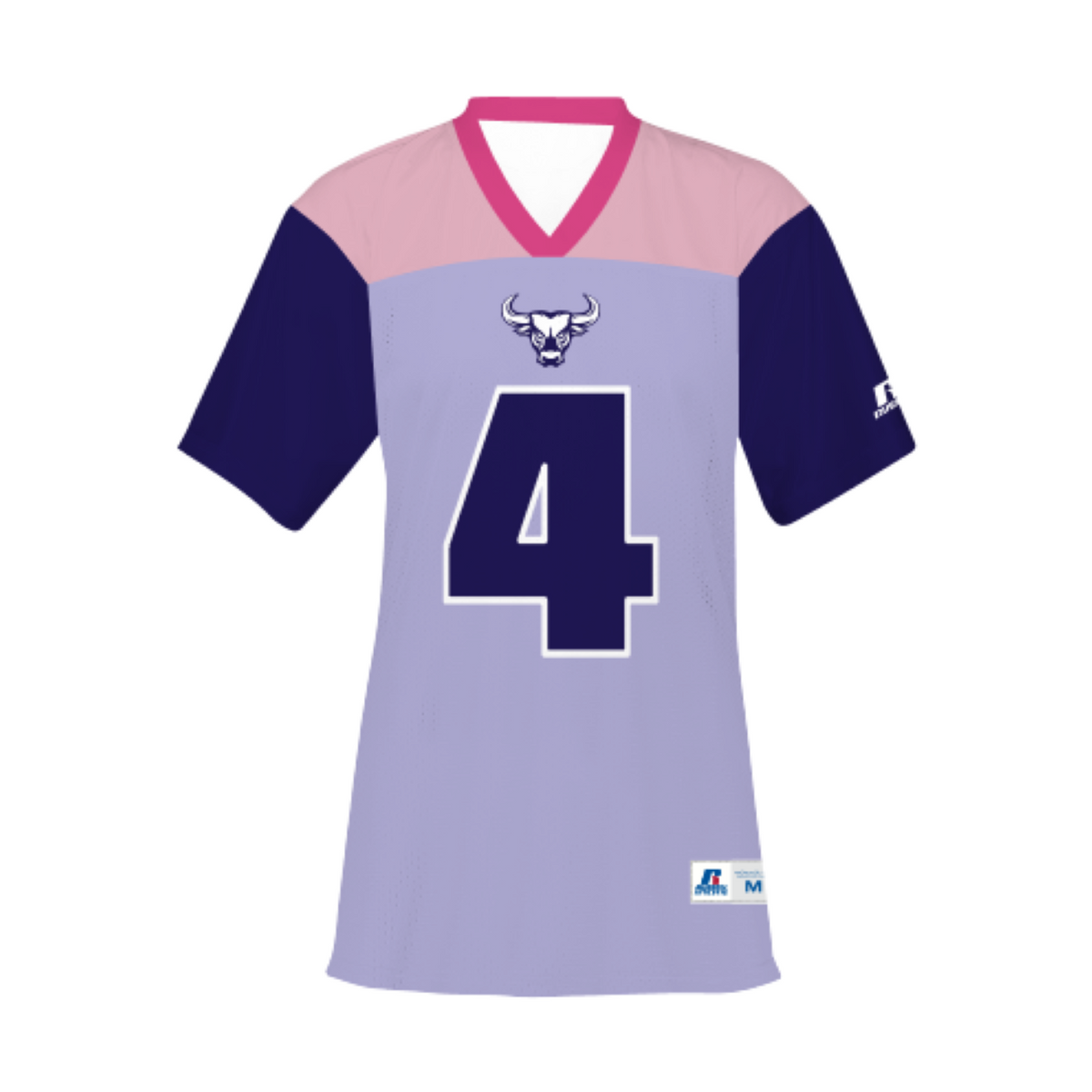 Russell Ladies Sublimated Flag Football Jersey Team Football Jerseys