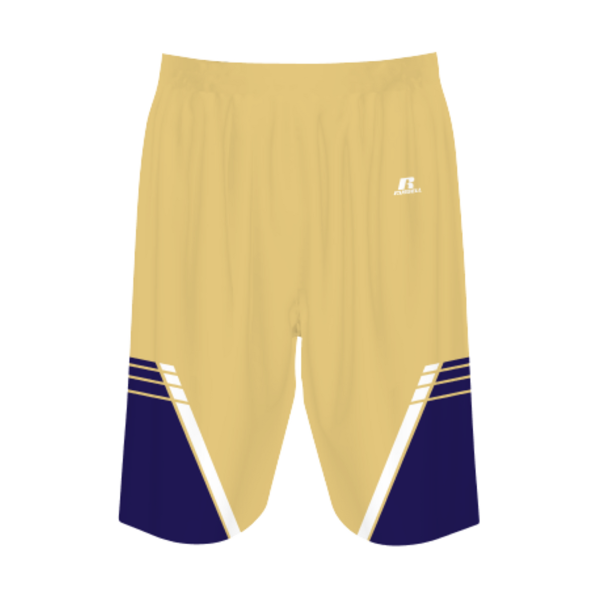 Russell Adult Sublimated Reversible 8 Inch Basketball Shorts Team Basketball Shorts