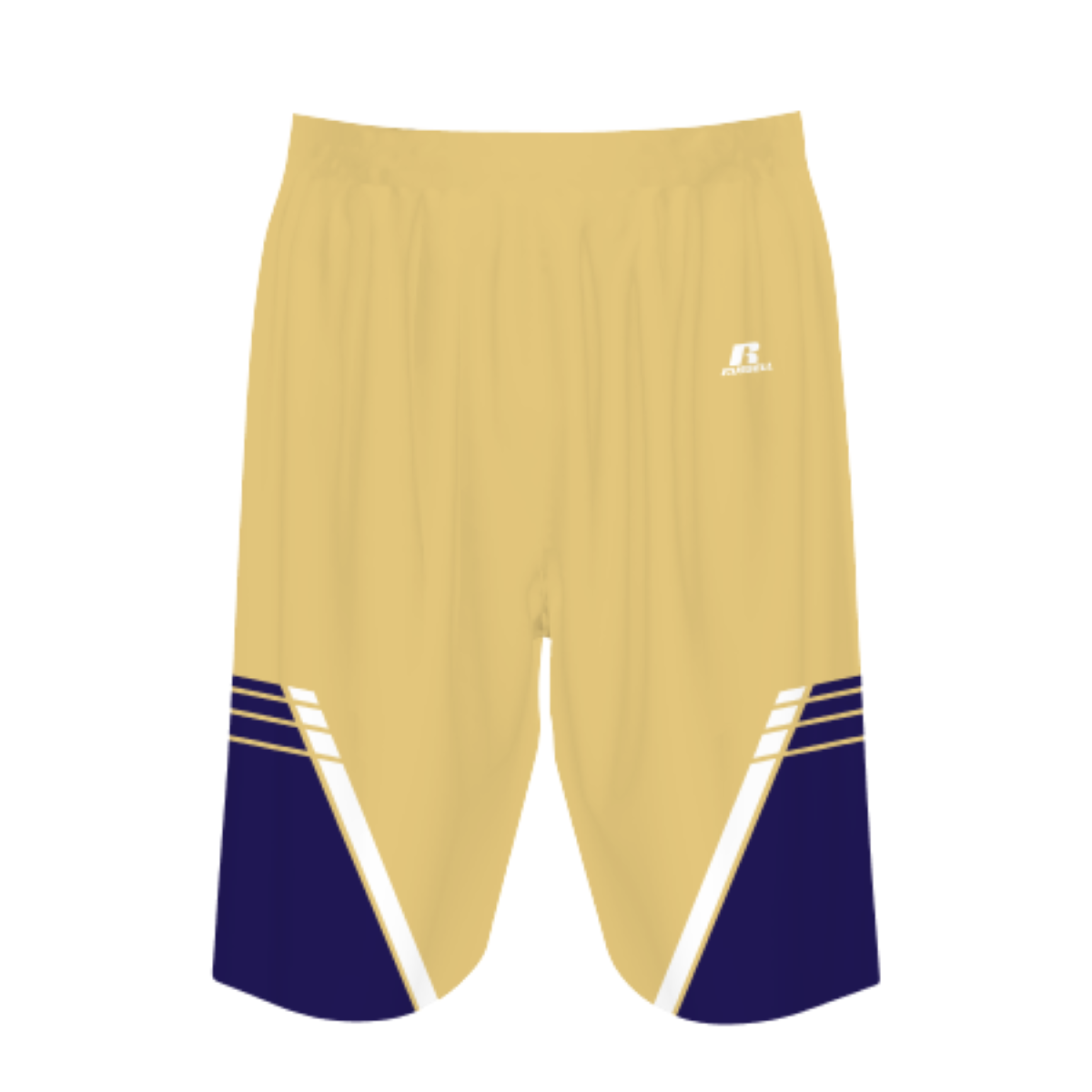 Russell Adult Sublimated Reversible 8 Inch Basketball Shorts Team Basketball Shorts