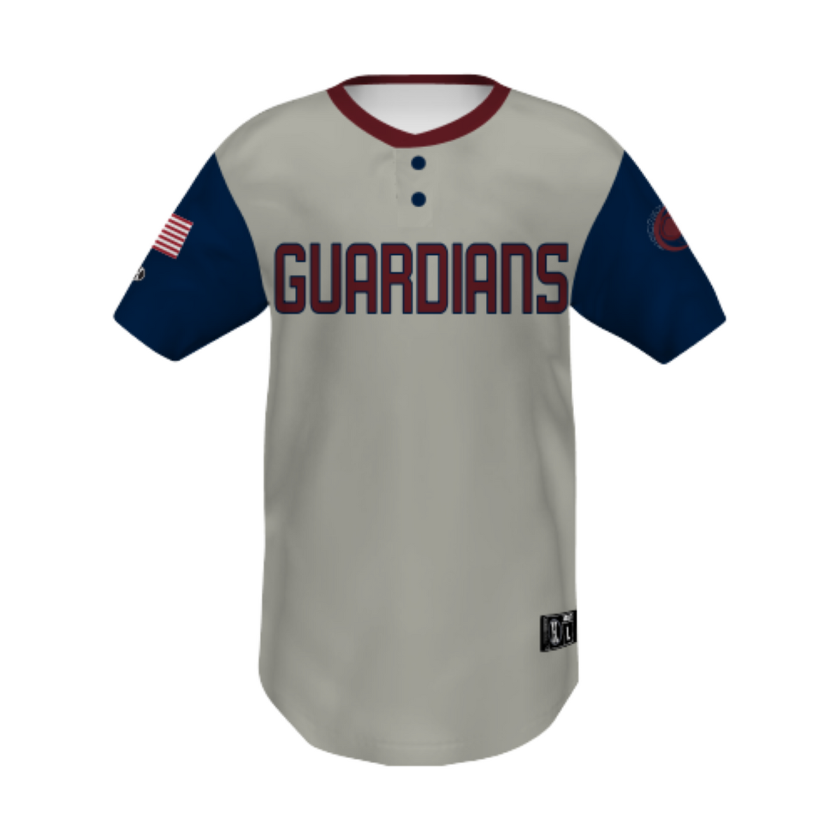 Holloway Sublimated Lightweight Two-Button Baseball Jersey Team Baseball Jerseys