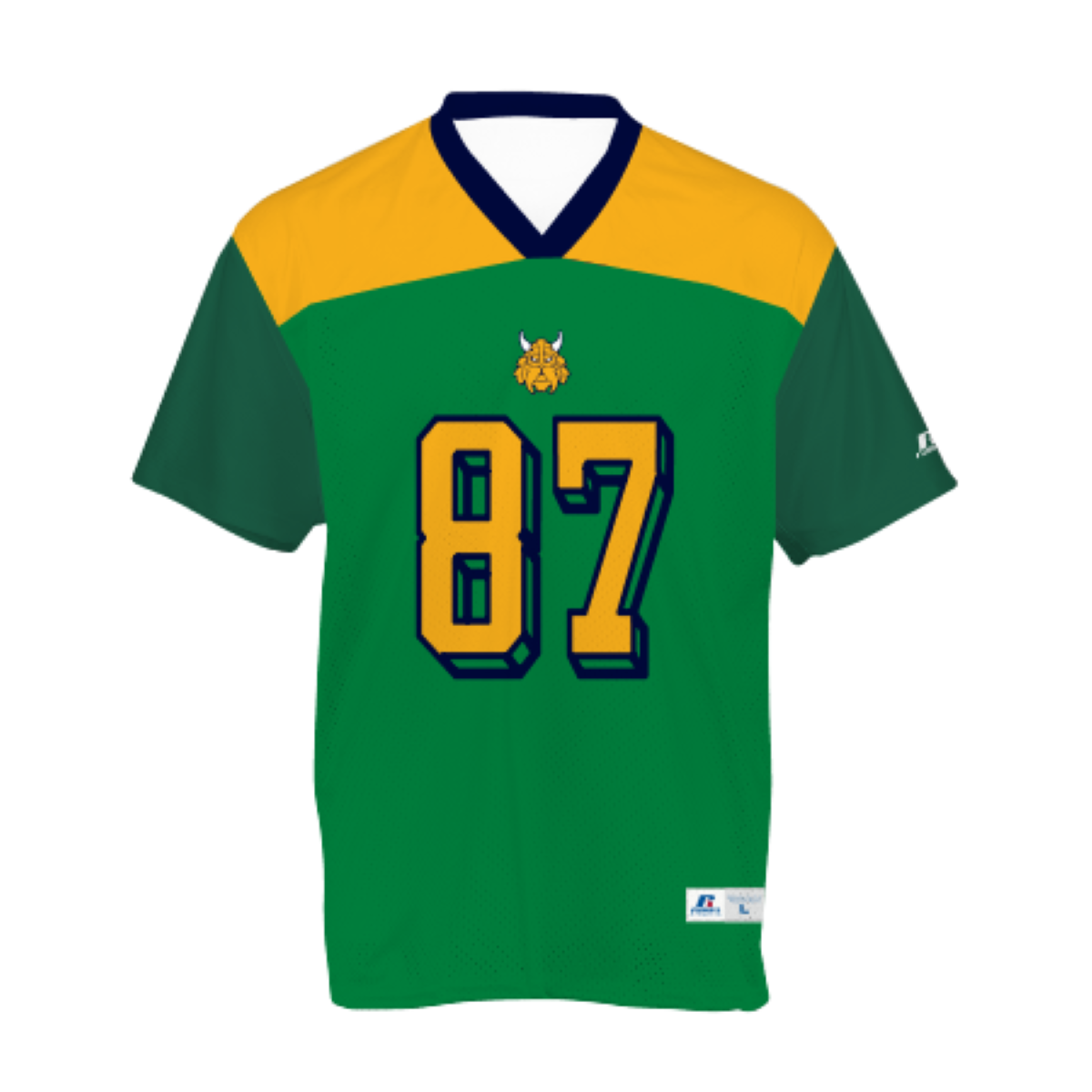 Russell Youth Sublimated Flag Football Jersey Team Football Jerseys