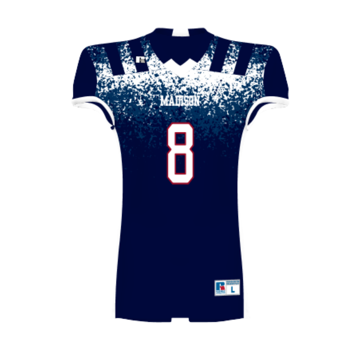 Russell Youth Sublimated Lightweeght Reversible Football Jersey Team Football Jerseys