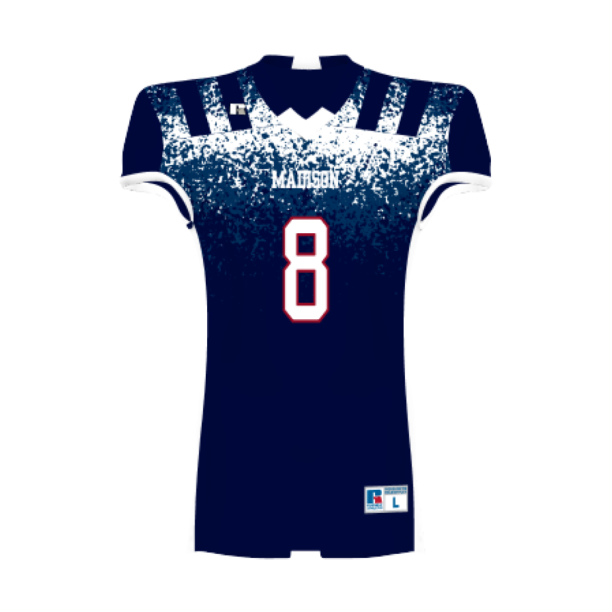 Russell Youth Sublimated Lightweeght Reversible Football Jersey Team Football Jerseys