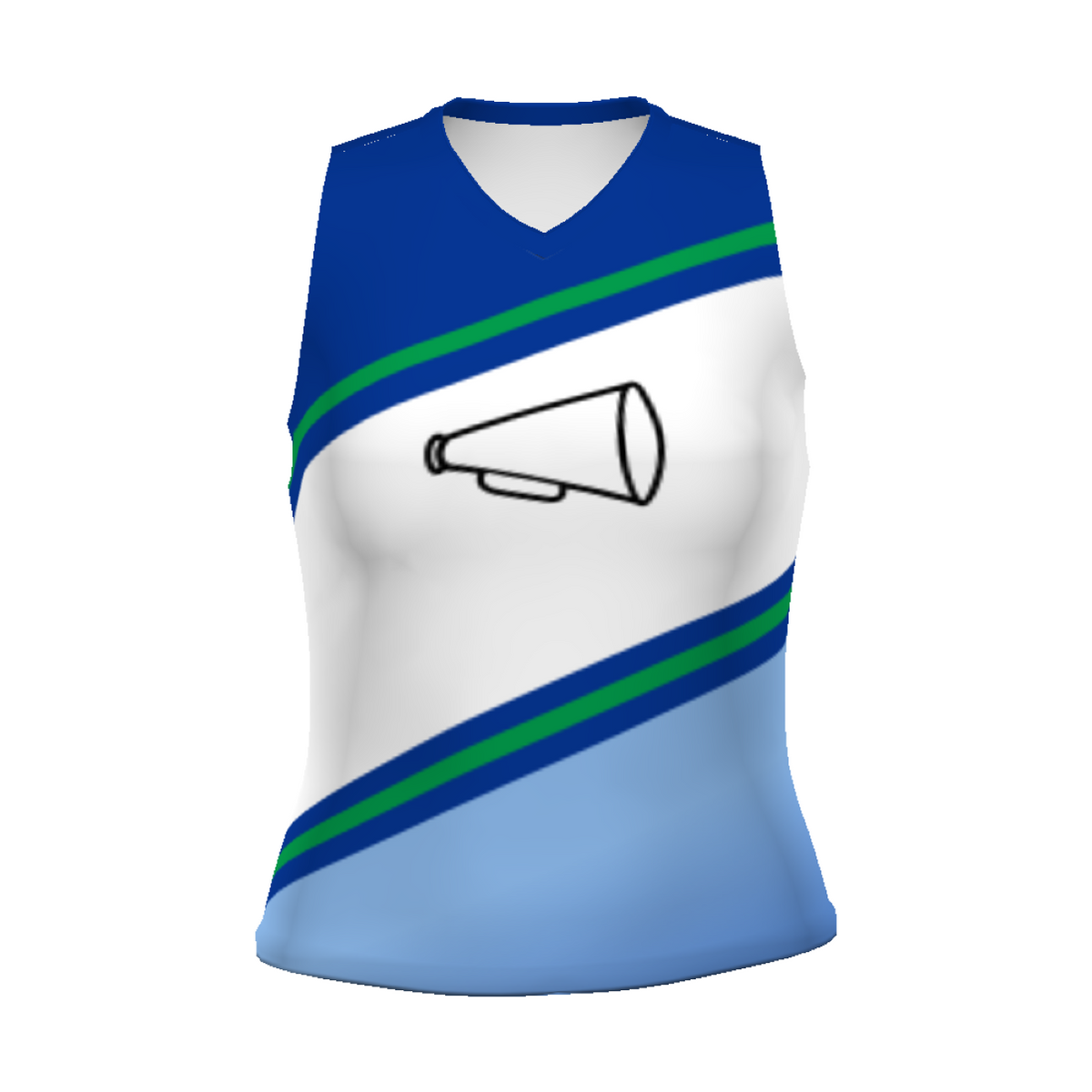 Holloway Ladies Subimated Cheer Skirt Team Cheerleading Apparel