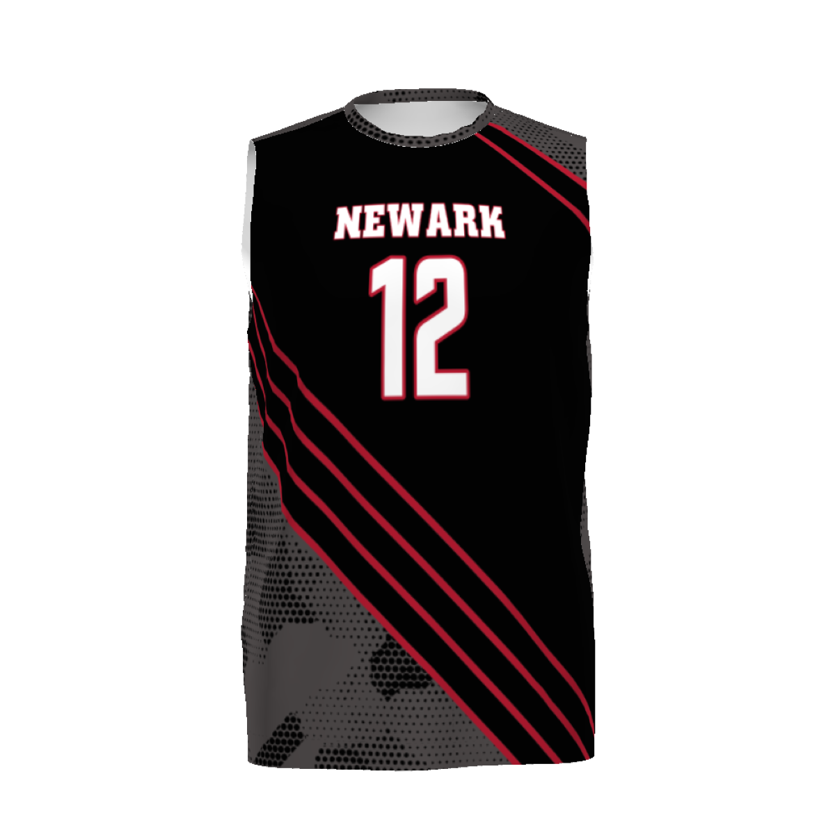 High Five Youth Sublimated Turbo Sleeveless Volleyball Jersey
