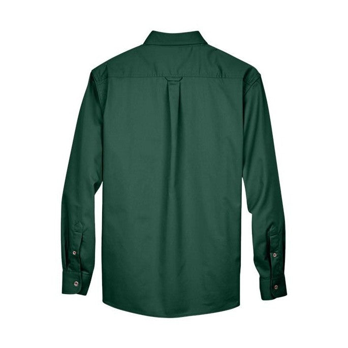 Harriton Men's Easy Blend Twill Shirt-2