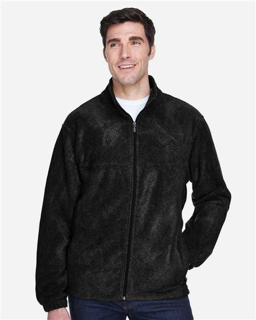 Harriton Men's Tall Full-Zip Fleece-3