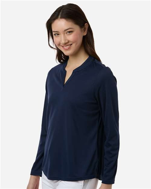 CORE365 Women's Nova Performance Long Sleeve Pique Polo-4
