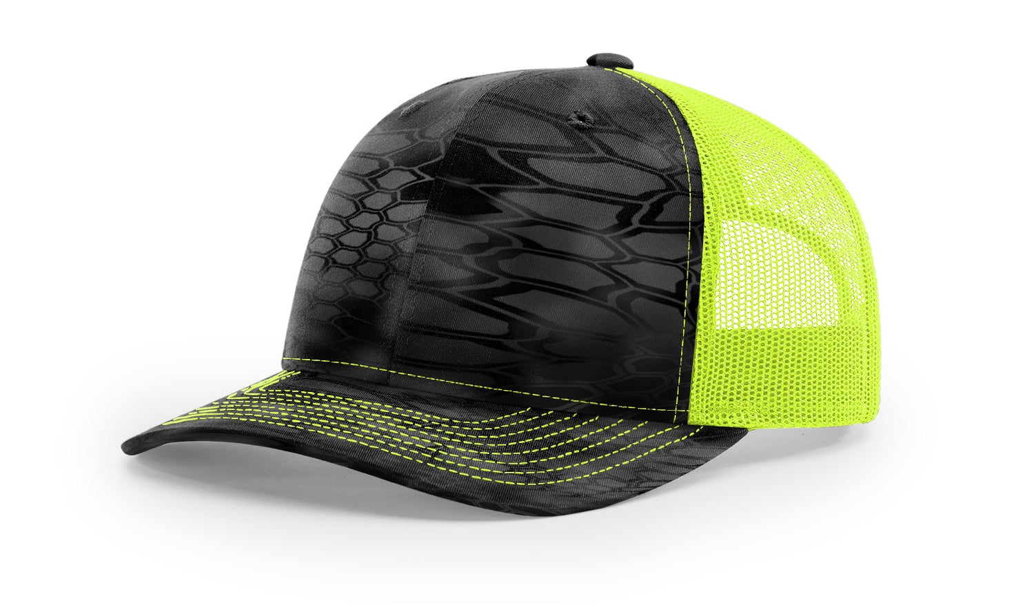 Richardson Printed Trucker Hat Unisex Accessories Hats & Caps