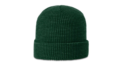 Richardson Waffle Knit Beanie with Cuff Unisex Accessories Hats & Caps