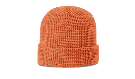 Richardson Waffle Knit Beanie with Cuff Unisex Accessories Hats & Caps