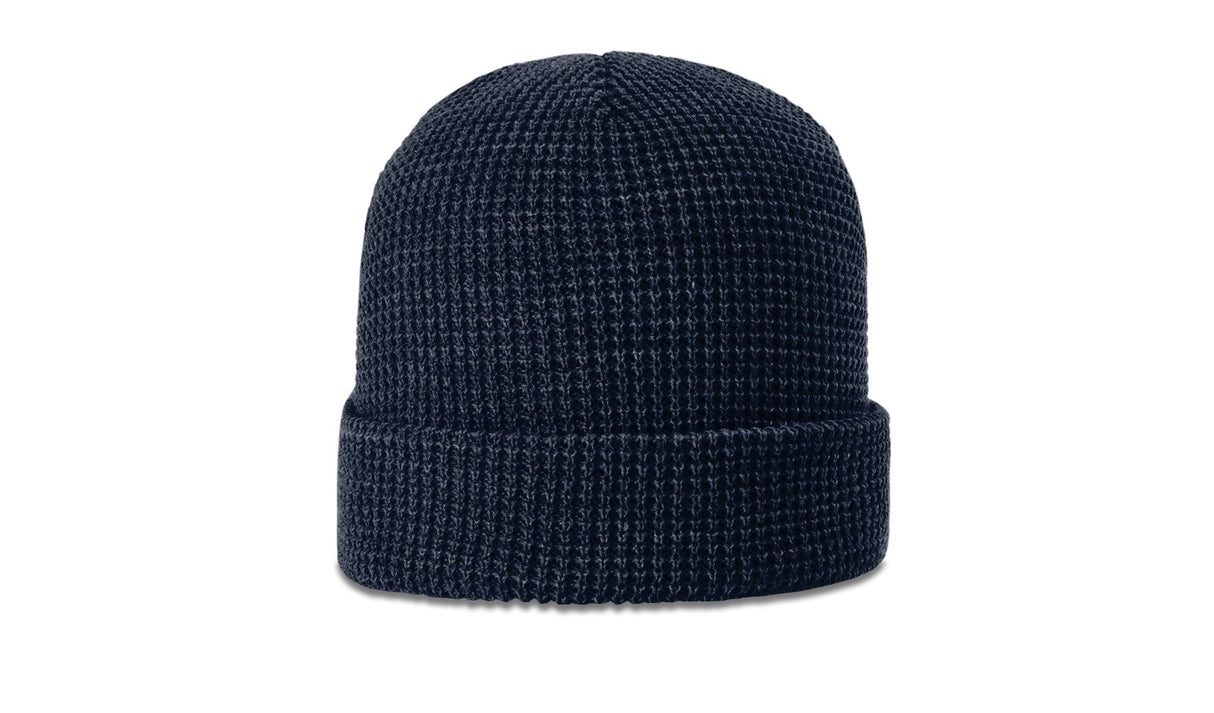 Richardson Waffle Knit Beanie with Cuff Unisex Accessories Hats & Caps