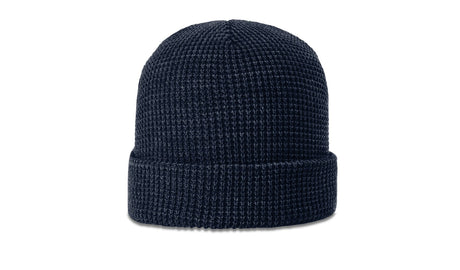 Richardson Waffle Knit Beanie with Cuff Unisex Accessories Hats & Caps