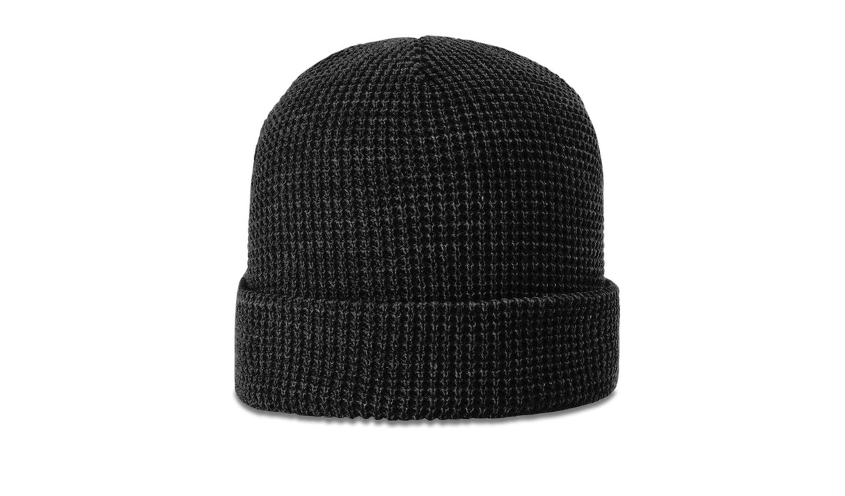 Richardson Waffle Knit Beanie with Cuff Unisex Accessories Hats & Caps