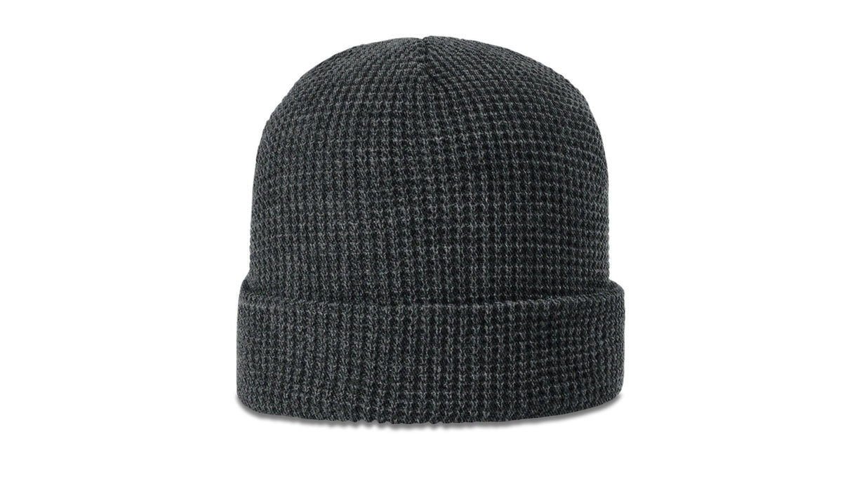 Richardson Waffle Knit Beanie with Cuff Unisex Accessories Hats & Caps