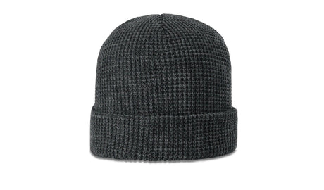 Richardson Waffle Knit Beanie with Cuff Unisex Accessories Hats & Caps