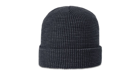 Richardson Waffle Knit Beanie with Cuff Unisex Accessories Hats & Caps