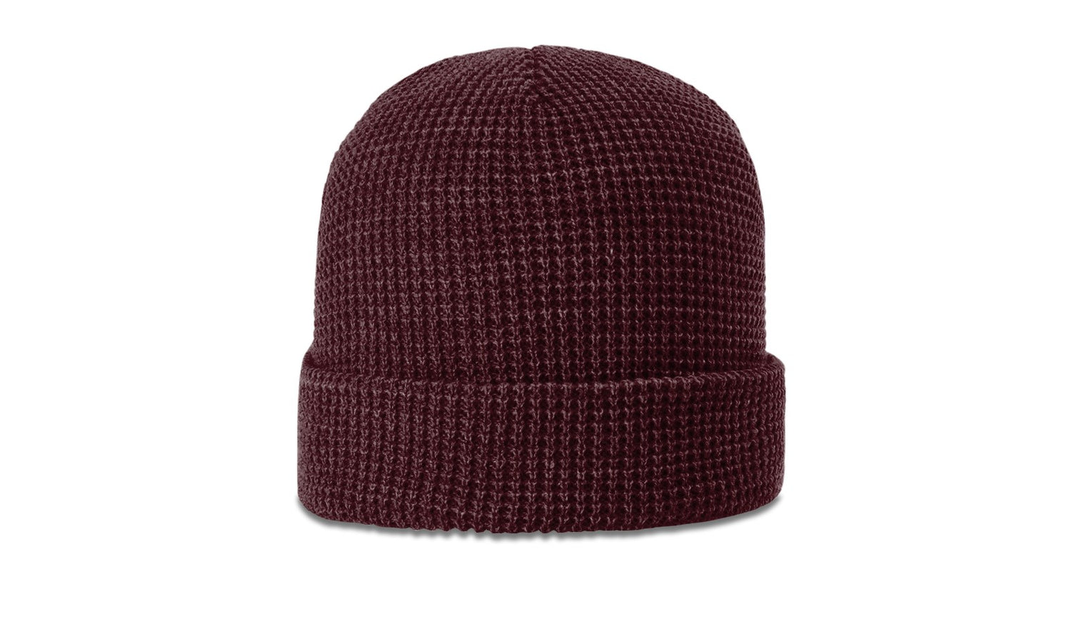 Richardson Waffle Knit Beanie with Cuff Unisex Accessories Hats & Caps
