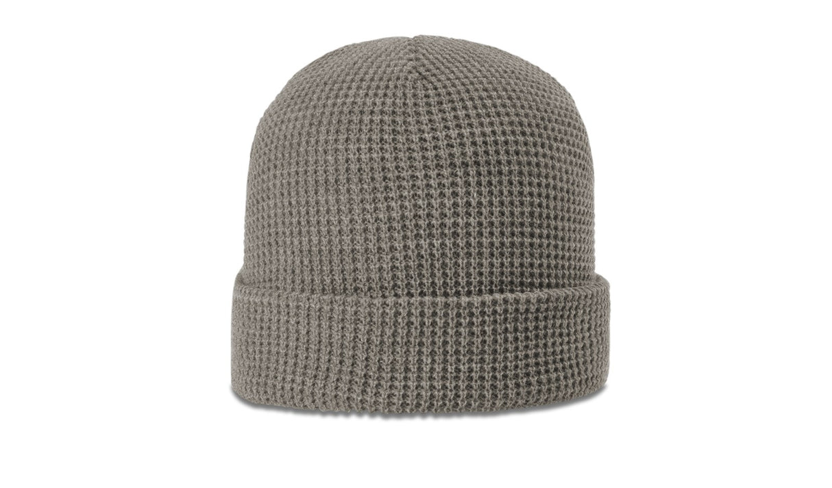 Richardson Waffle Knit Beanie with Cuff Unisex Accessories Hats & Caps