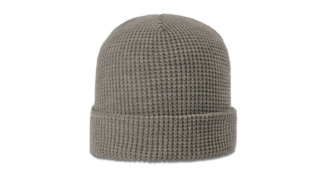 Richardson Waffle Knit Beanie with Cuff Unisex Accessories Hats & Caps