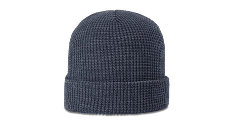 Richardson Waffle Knit Beanie with Cuff Unisex Accessories Hats & Caps