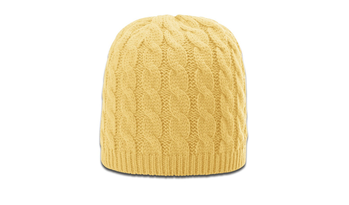 Richardson Cable Knit Beanie Unisex Accessories Hats & Caps