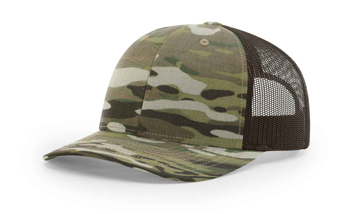 Richardson Multicam Trucker Hat Unisex Accessories Hats & Caps