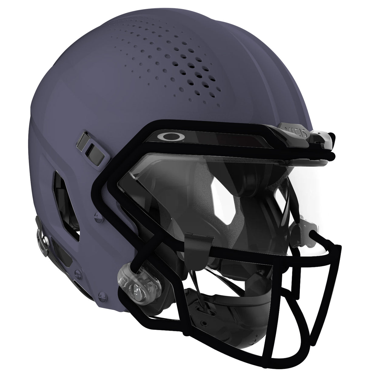 Vicis Adult Zero2 QB Elite Football Helmet with Titanium Facemask & Oakley Eyeshield Football Helmets Adult