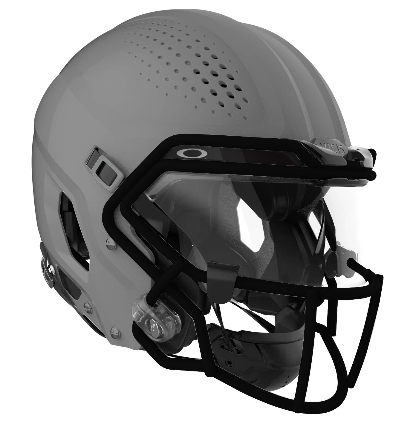 Vicis Adult Zero2 QB Elite Football Helmet with Titanium Facemask & Oakley Eyeshield Football Helmets Adult