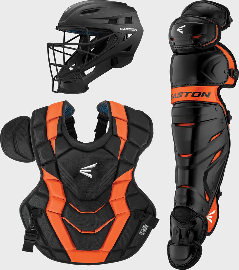 Easton Elite X Intermediate Catchers Set Baseball Catcher's Protective Equipment All