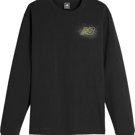 New Balance Men's Spray Paint Long Sleeve Mens Apparel Shirts & Tops