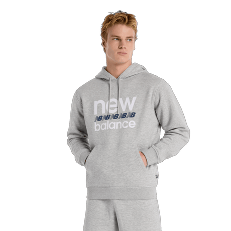 New Balance Men's Sport Graphic Fleece Hoodie Mens Apparel Sweatshirts & Fleece