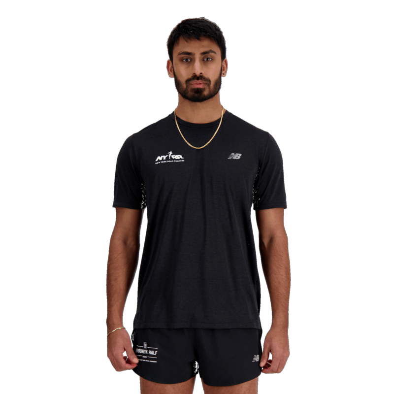 New Balance Men's Run For Life Athletics T-Shirt Mens Apparel Shirts & Tops