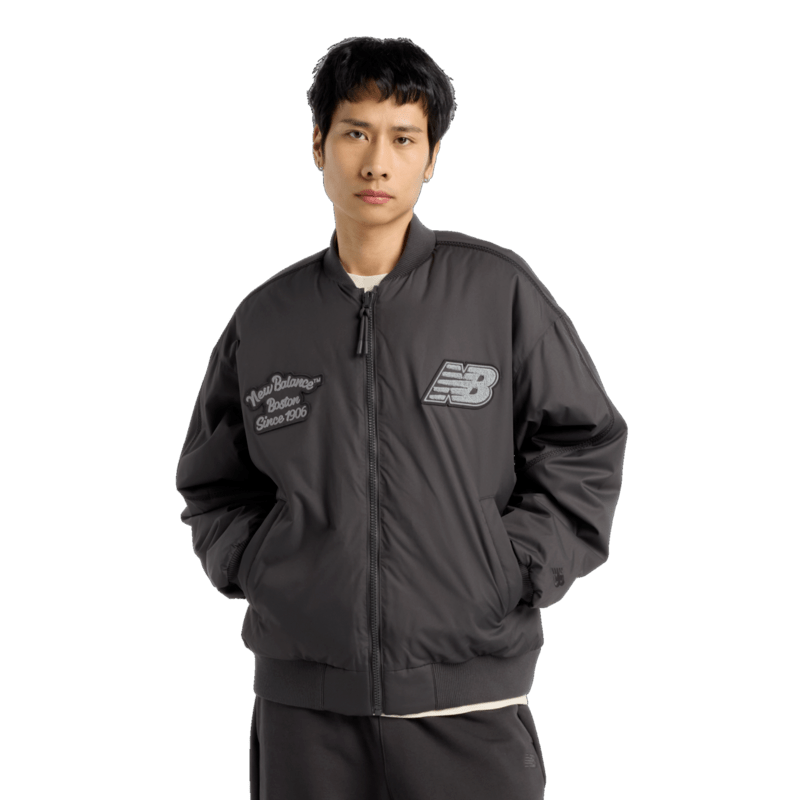 New Balance Men's NB X Lunar New Year Woven Bomber Jacket Mens Apparel Jackets & Vests