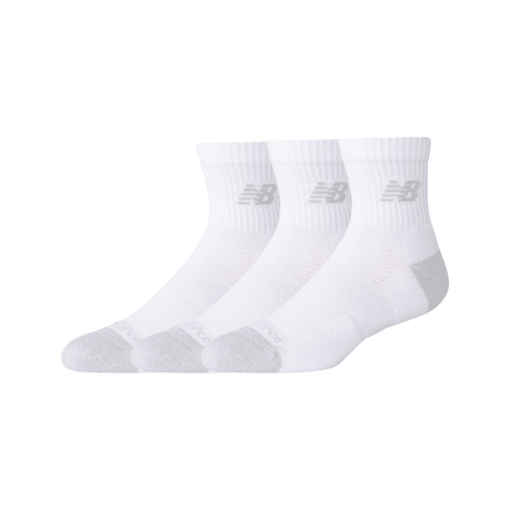 New Balance Active Quarter Socks 3 Pack Unisex Accessories Socks