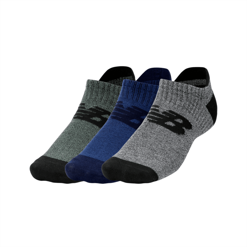 New Balance Performance No Show 3 Pack Unisex Accessories Socks