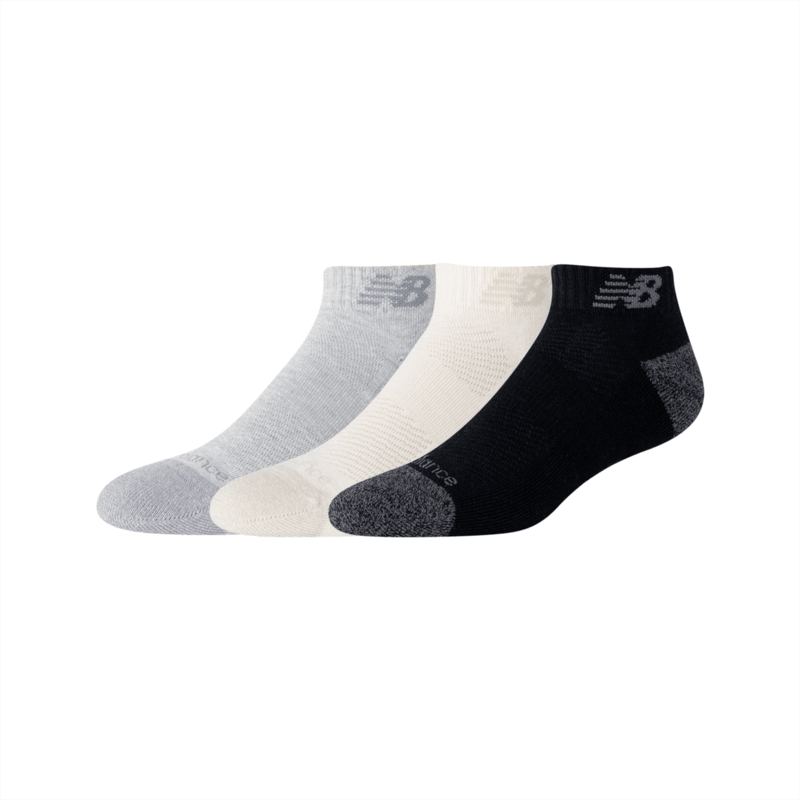 New Balance Active Low Cut Socks 3 Pack Unisex Accessories Socks