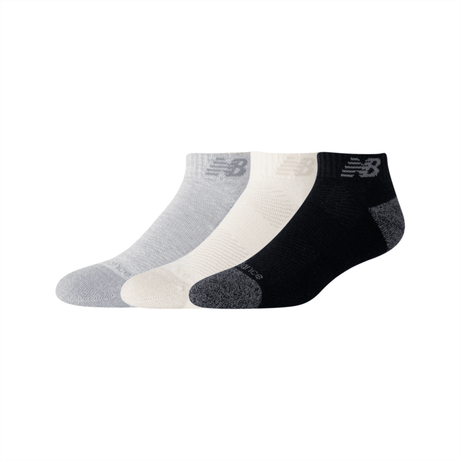 New Balance Active Low Cut Socks 3 Pack Unisex Accessories Socks