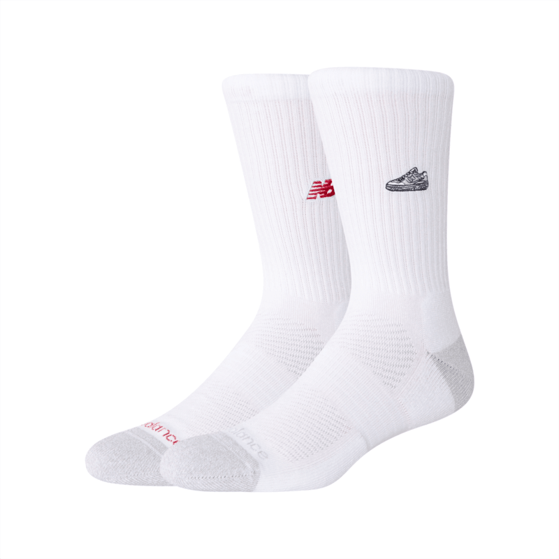 New Balance Active Premium Crew Socks 2 Pack Unisex Accessories Socks