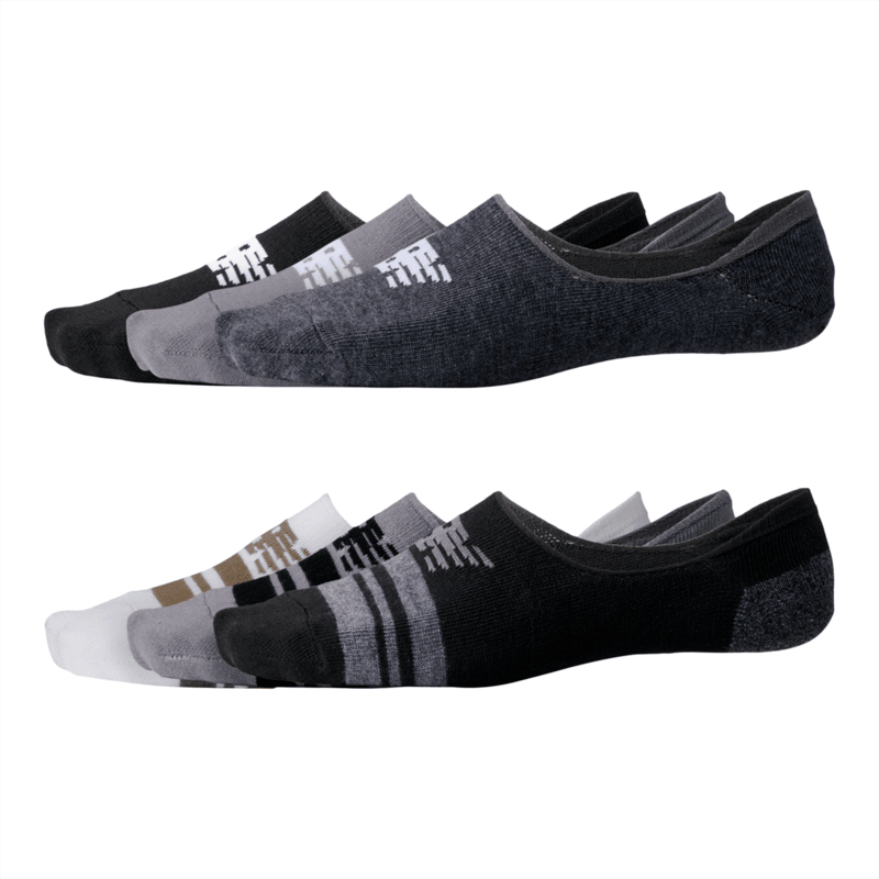New Balance Ultra Low No Show Socks 6 Pack Unisex Accessories Socks
