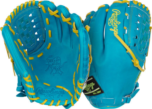 Rawlings Colorsync 9.0 12" Heart of the Hide Baseball Glove Baseball Gloves & Mitts All