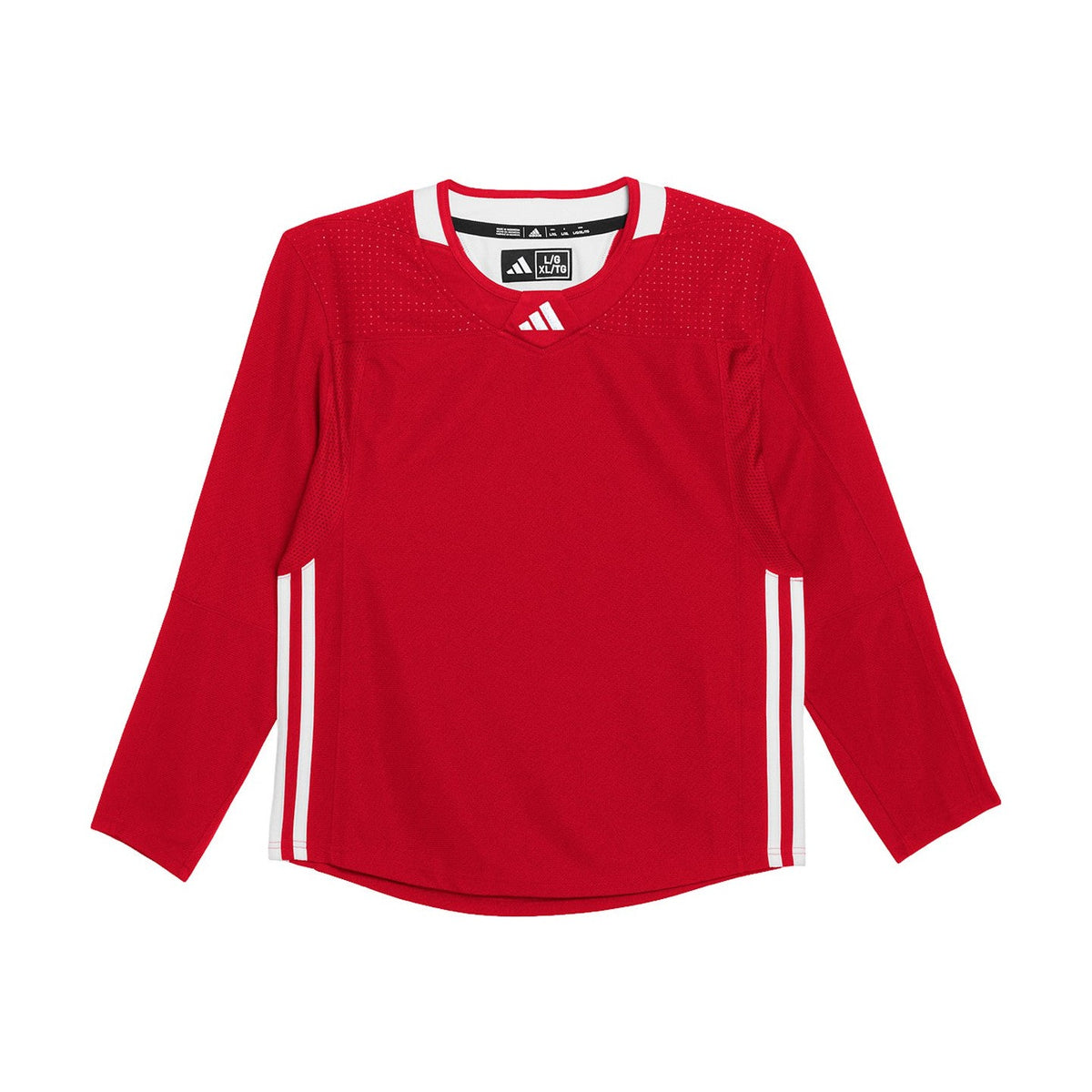 adidas Youth adiTeam Three Stripe Hockey Goalie Jersey 2.0