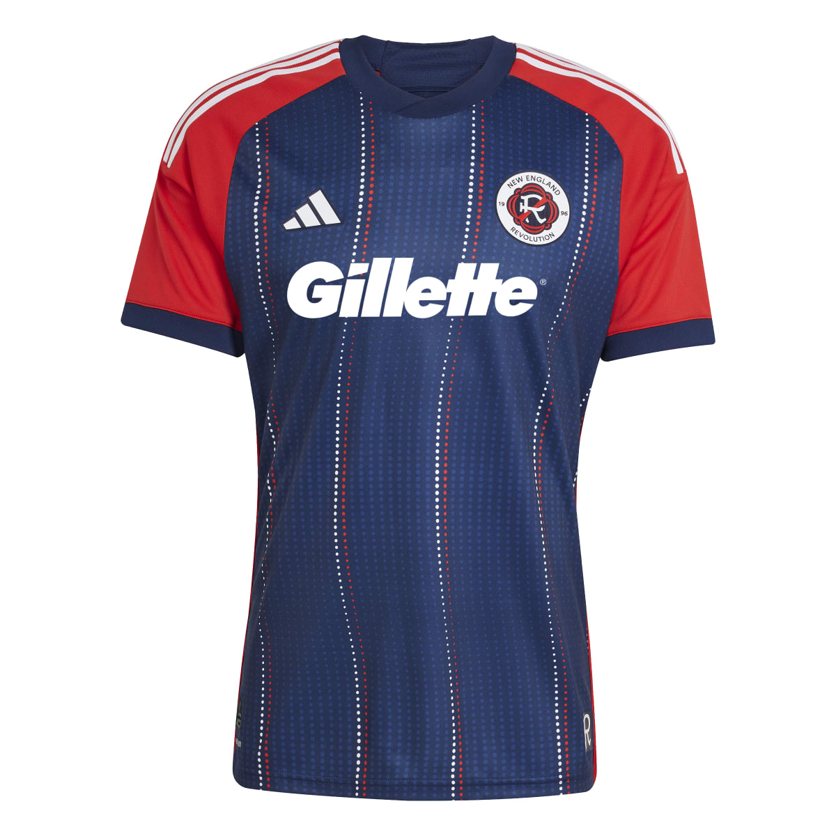 adidas Men's S24/25 Authentic New England Home Jersey Soccer Uniforms & Apparel All