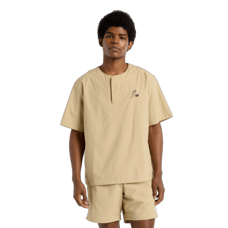 New Balance Men's Shohei Signature Woven Nylon Top Mens Apparel Shirts & Tops